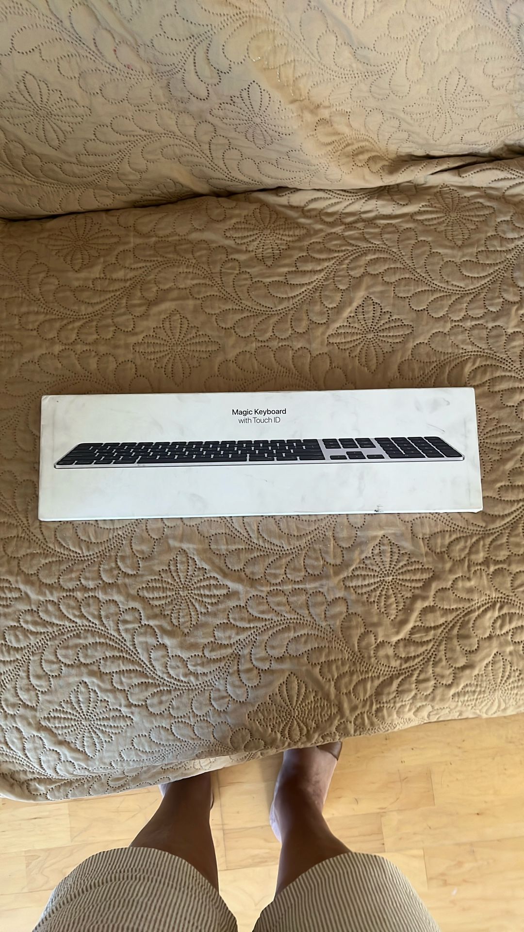 Apple Magic Keyboard with Touch ID and Numeric Keypad for Mac Models with Apple Silicon Black