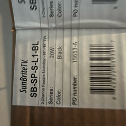 Sunbrite outdoor soundbar