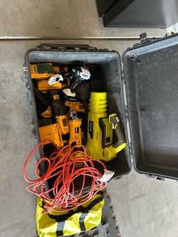 Miscellaneous Tools and batteries
