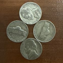 Silver war nickels - 4