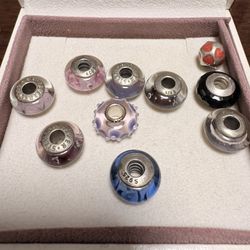 Lots Of 10 Charms ( Like Pandora)  
