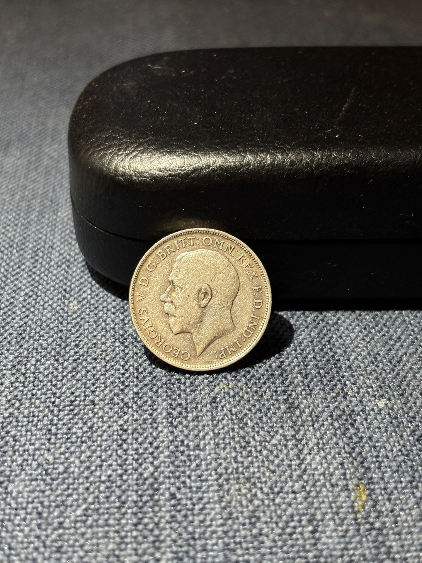 1918 Great Britain 1 Florin Silver .925 Sharp Detail George V Royal Mint