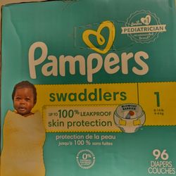 Pampers Daipers SIZE 1 96ct