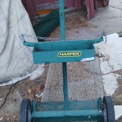 Harper welder's Tank Cart 