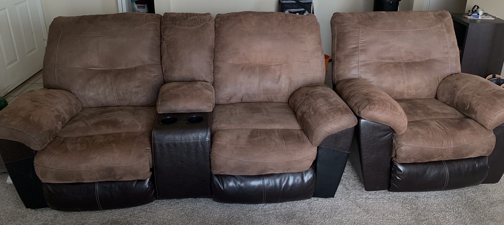 Couch And Recliner Set