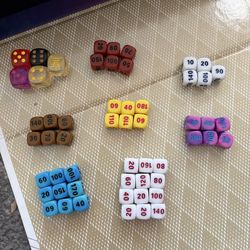 Dice $.75 each