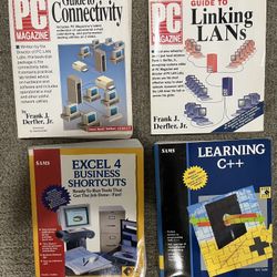 4 Computer Book Lot