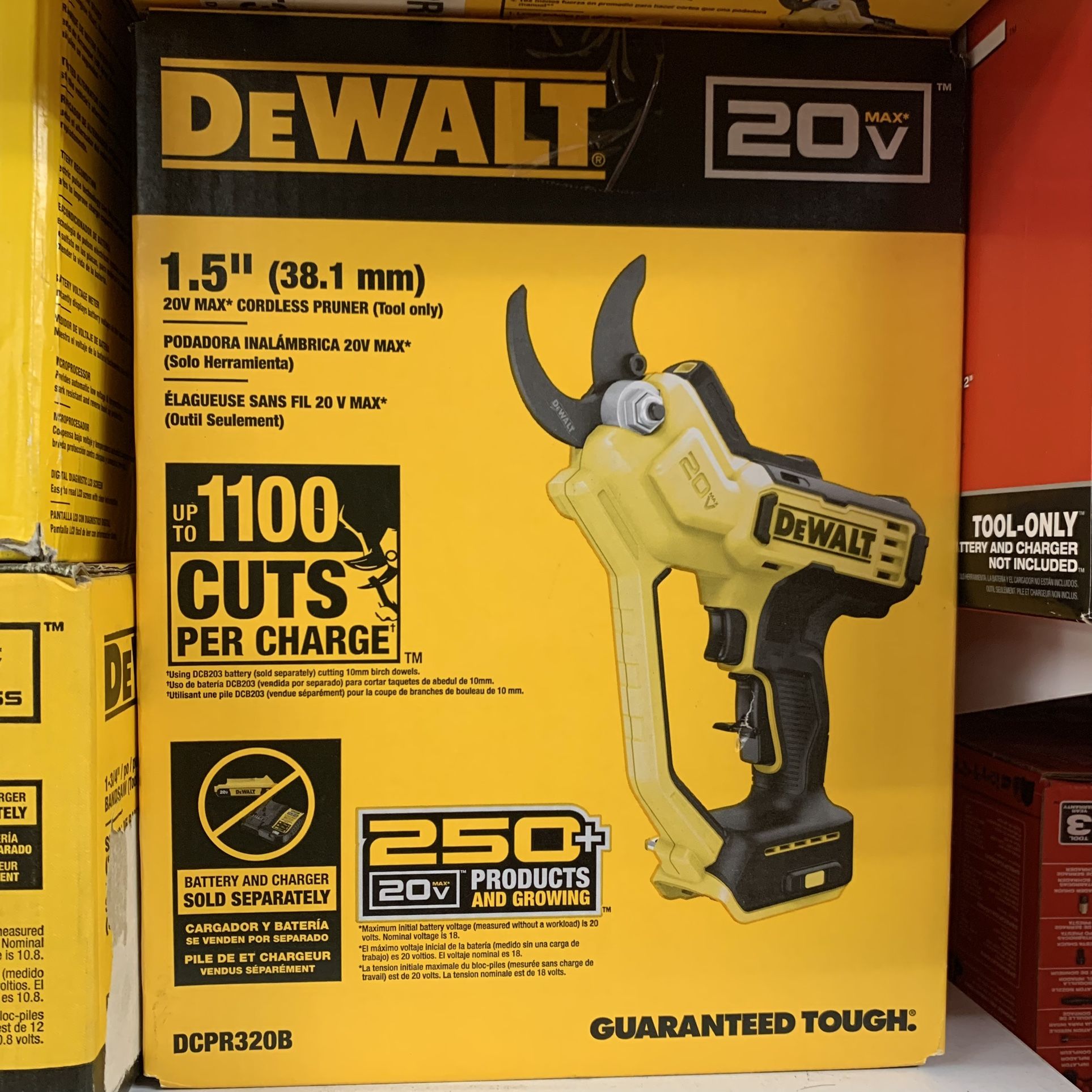 Dewalt New 1.5” Pruner 