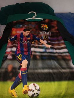 WORLD CUP MESSI #10 SIZE 6 KIDS SHIRT