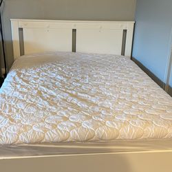 IKEA Full Bed Mattress And Frame