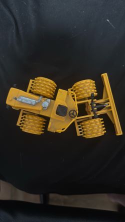 Vintage Hubley No. 210 Road Grader Kiddie Toy Construction Vehicle Made in USA