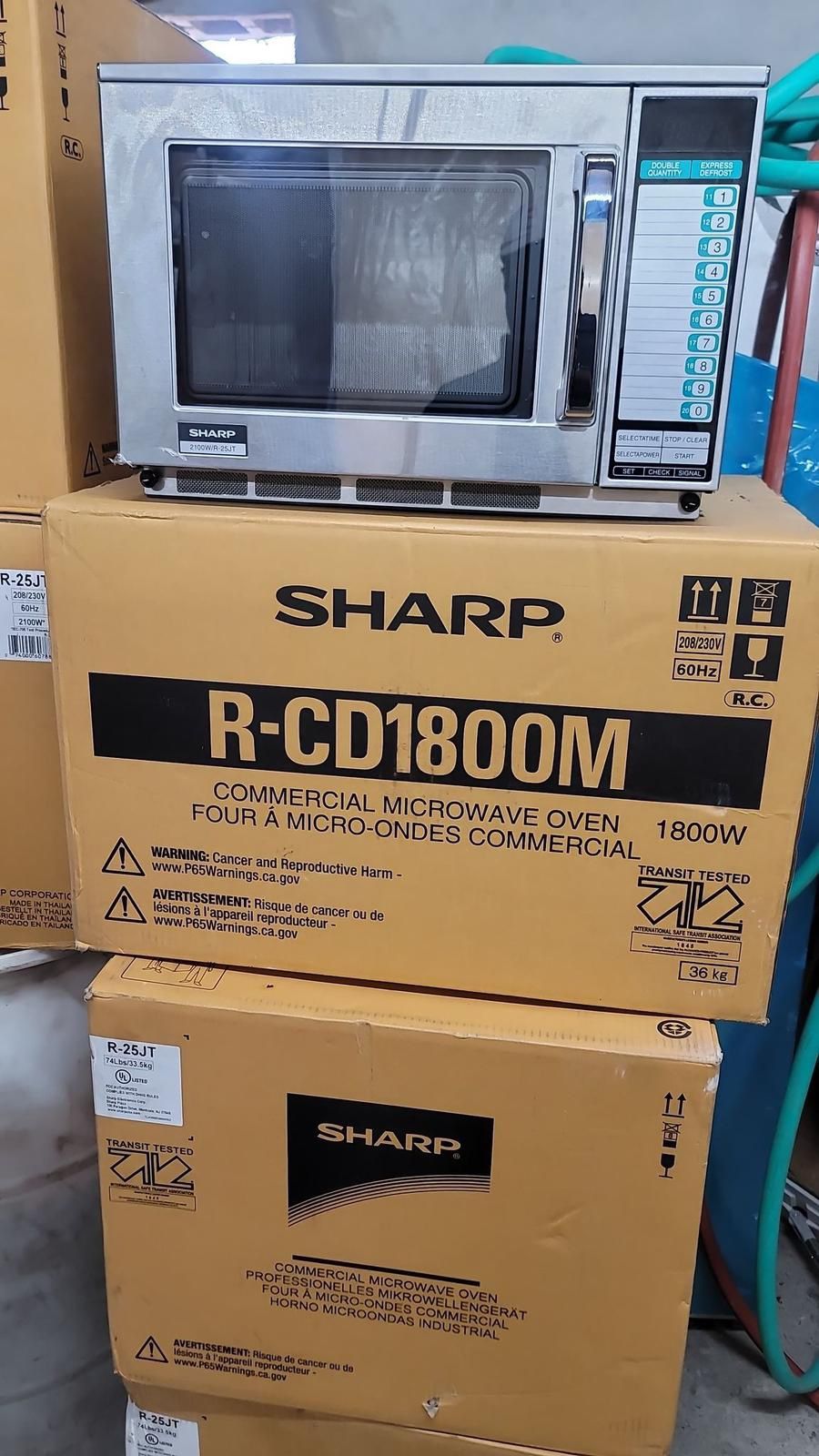 Sharp Commercial Microwave Oven 