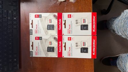 Sandisk Ultra Plus microSDXC 4pk