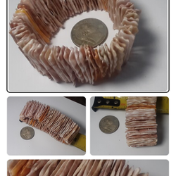 Heishi vintage shell bracelet