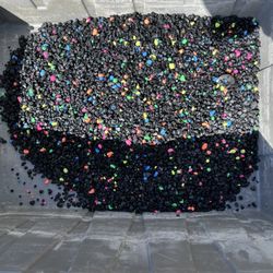 Fish Aquarium Black gravel