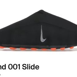 Nike Mind 001 Black Chrome Slides 