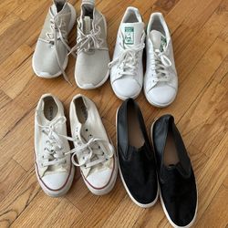 Lot Of Sneakers Adidas Superstar And More All 4 For $100