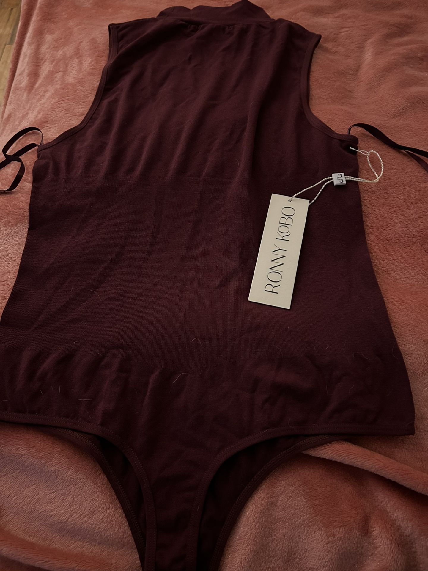 Brand New Ronny Kobo Purple Bodysuit