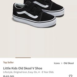 Kids.  Vans Shoes.  Size 3