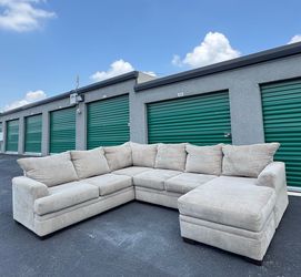 Large Gray Sectional