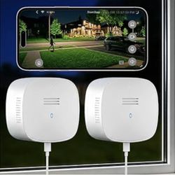 3K No Drill Window Camera, 2Pack Indoor Window Security Cameras with Color Night Vision for Home Security, 2.4G&5G WiFi, Motion Detection, Work w/Alex