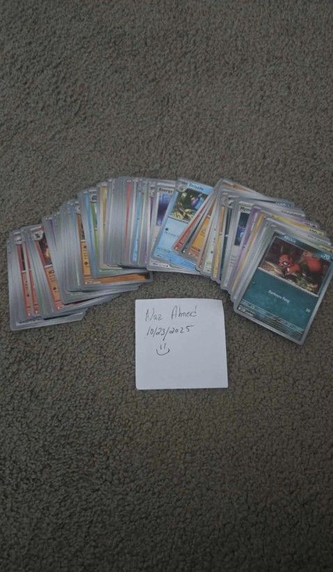 Pokemon Cards And ONE piece BULK CARDS ONLY
