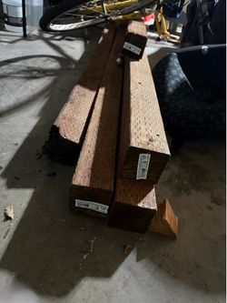 Red-Brown Stain Compressed/Treated Wood