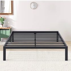 Steel slate bed frame (full)