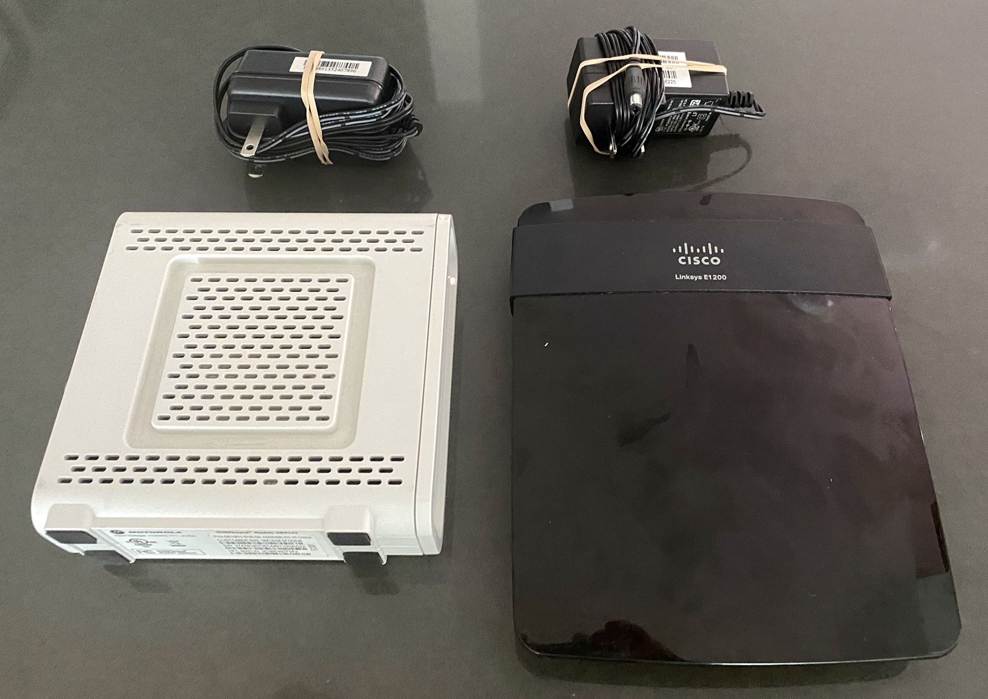 Cable Modem and Router