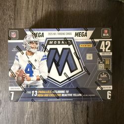 2025 NFL Panini Mosaic Mega Box