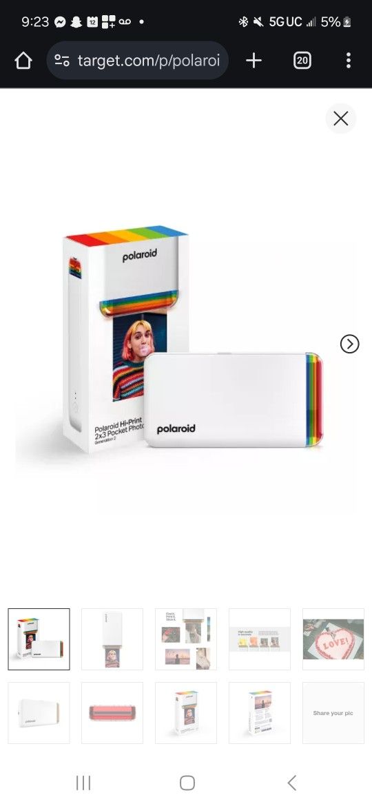 Polaroid Hi Print Printer