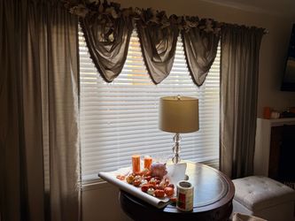 1 set of curtains