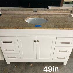 49in Bathroom Vanity With Top