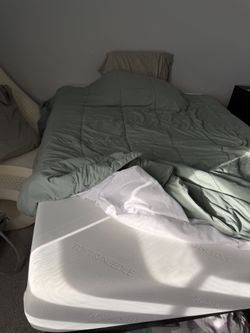 Queen Mattress (Tuft And Needle) And Bed frame