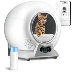 Petcove Automatic Self-Cleaning Litter Box | Open Box Never Used