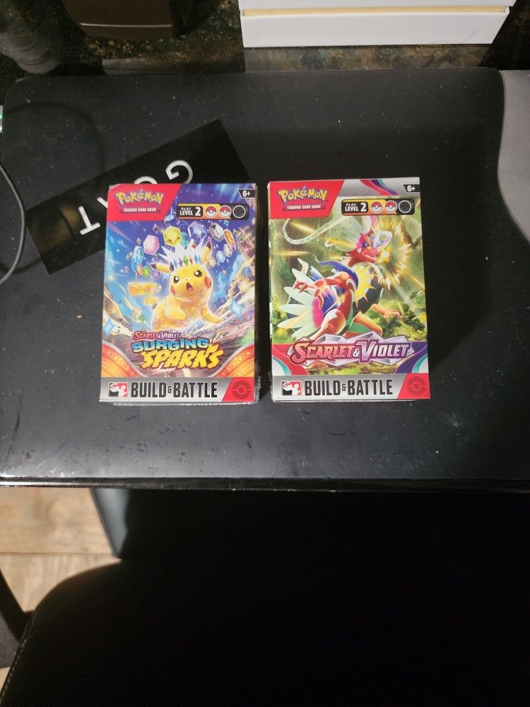 Pokemon TCG: Scarlet & Violet , Surging Sparks Build & Battle Box's