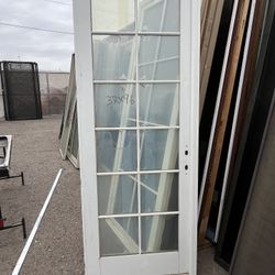 1-single Glass Door 37x96 $995 -1-picture Glass Window 36x96$450