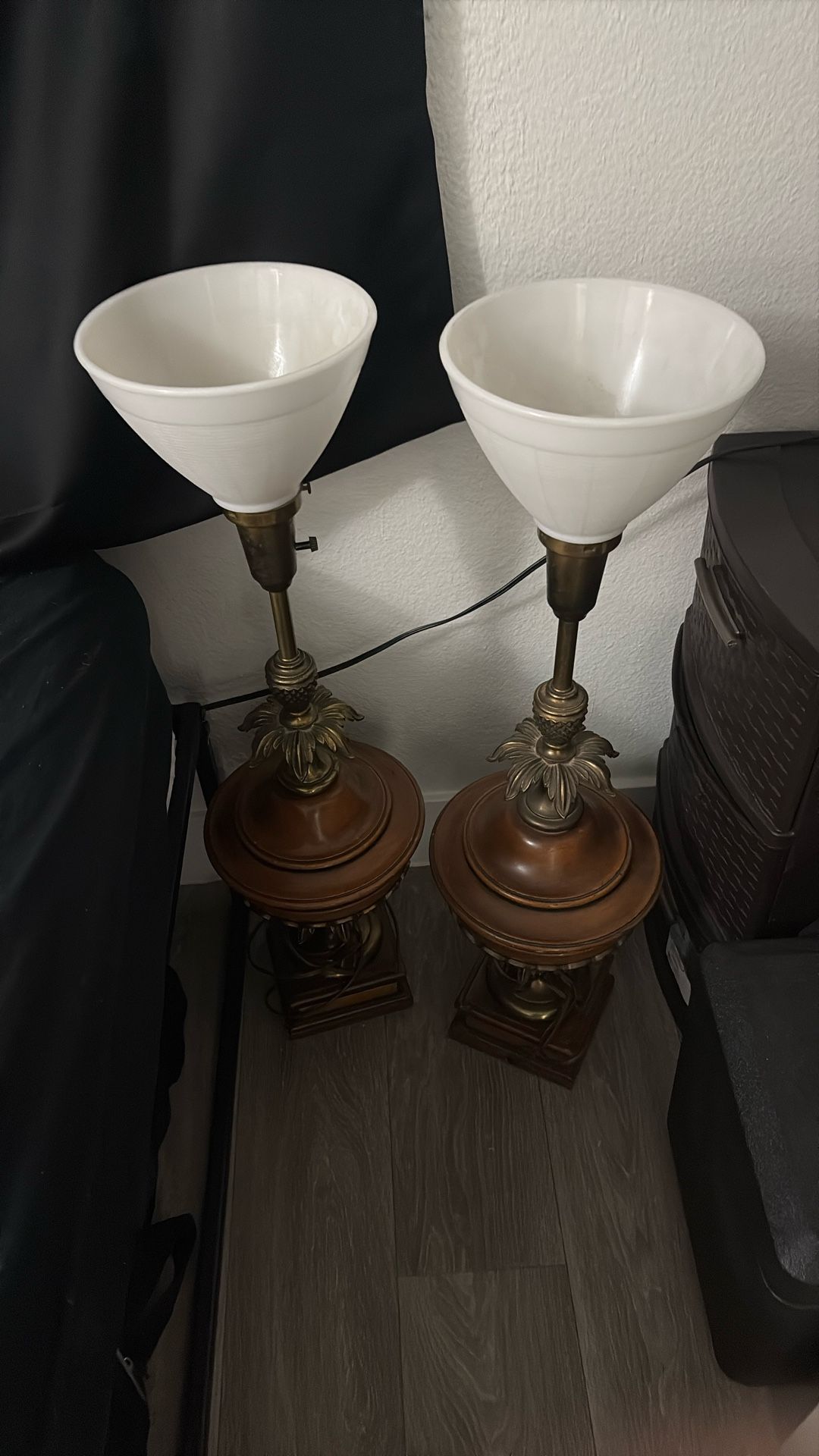 Two Antique Lamps