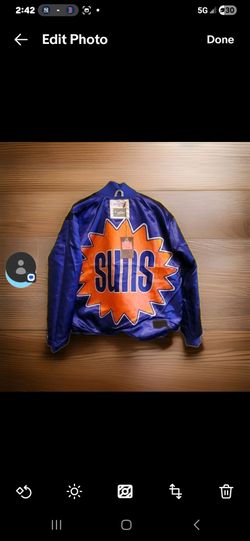Phoenix Suns Mitchell & Ness Satin Jacket reversible