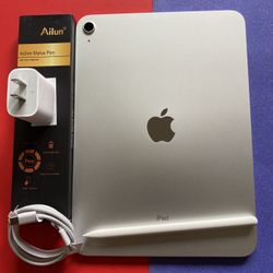256gb Apple IPad 10th Generation (10.9” Liquid / 2022 model) with pen, keyboard, case & Accessories (warranty 2026) 