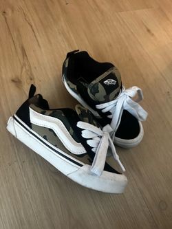 Kids Vans Old Skool “Camo” / Black & Classic Camo