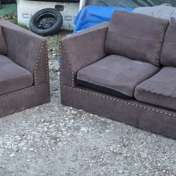 Couch and Loveseat
