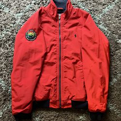 Red Polo Jacket