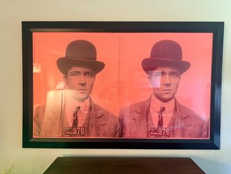 Framed Pop Art Mugshot Print