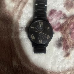 Black Guess Watch For Men