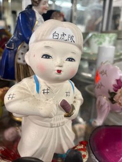 Byakkotai (White Tiger Team) samurai boy figurine