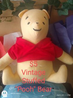 Vintage Stuffed Pooh Bear