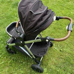 Mockingbird Single-to-Double Stroller, Bassinet & Car seat Attachment 