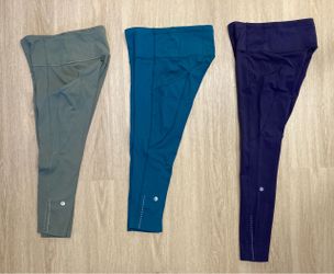 Lululemon Fast and Free High-Rise 7 Pockets Running Leggings Size 4 BUNDLE SALE $45 or $20 EACH