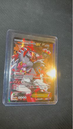 Pokemon Cards Team Magma’s Groudon EX Double Crisis